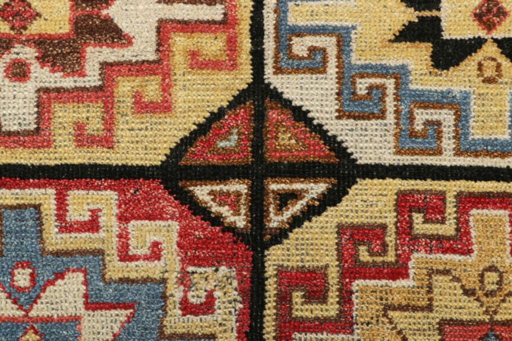 Caucasian Shirvan Geometric Rug