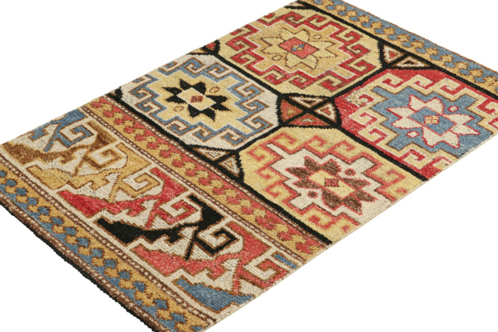 Caucasian Shirvan Geometric Rug