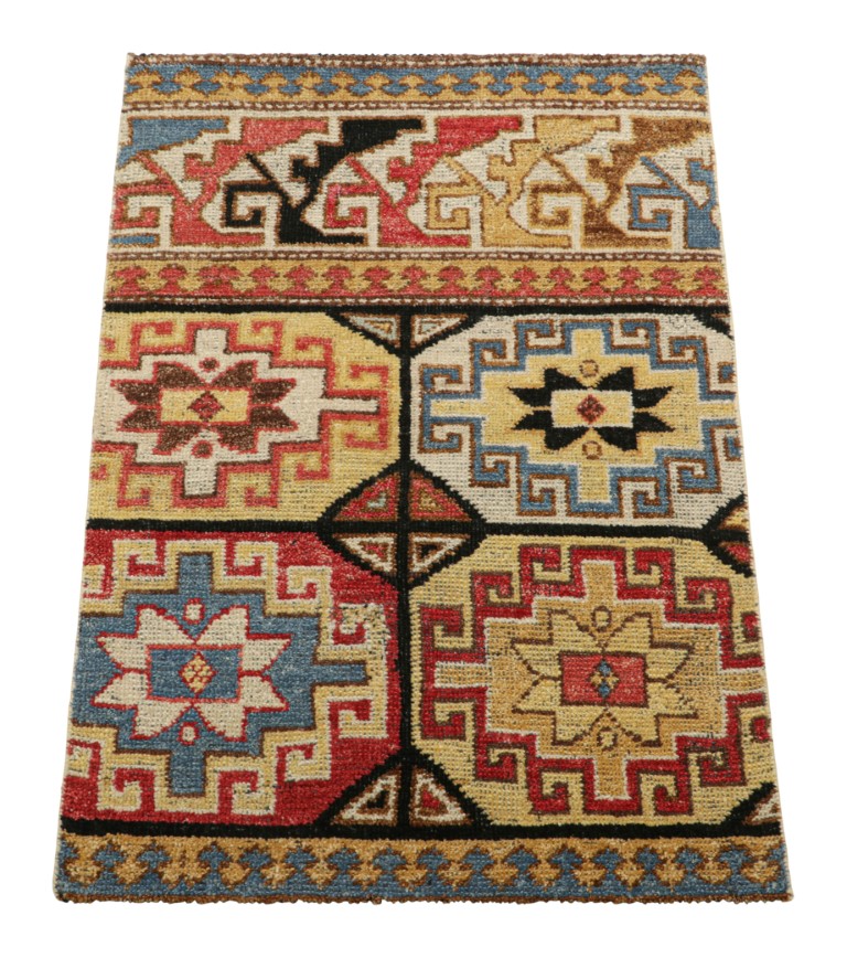Caucasian Shirvan Geometric Rug