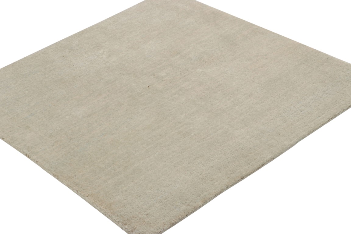 Modern Textural Striae Rug