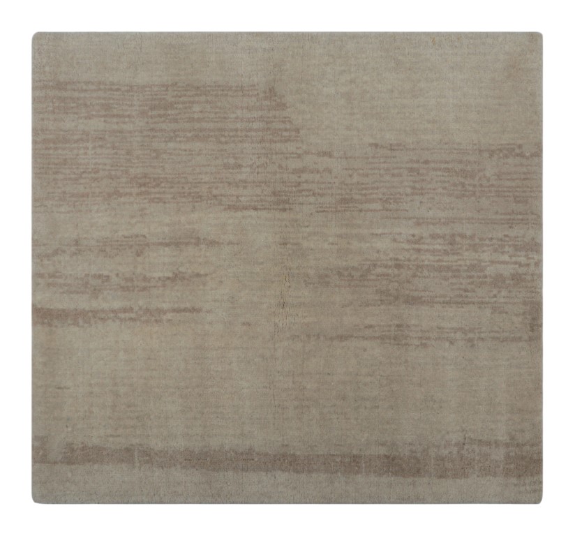 Modern Textural Striae Rug