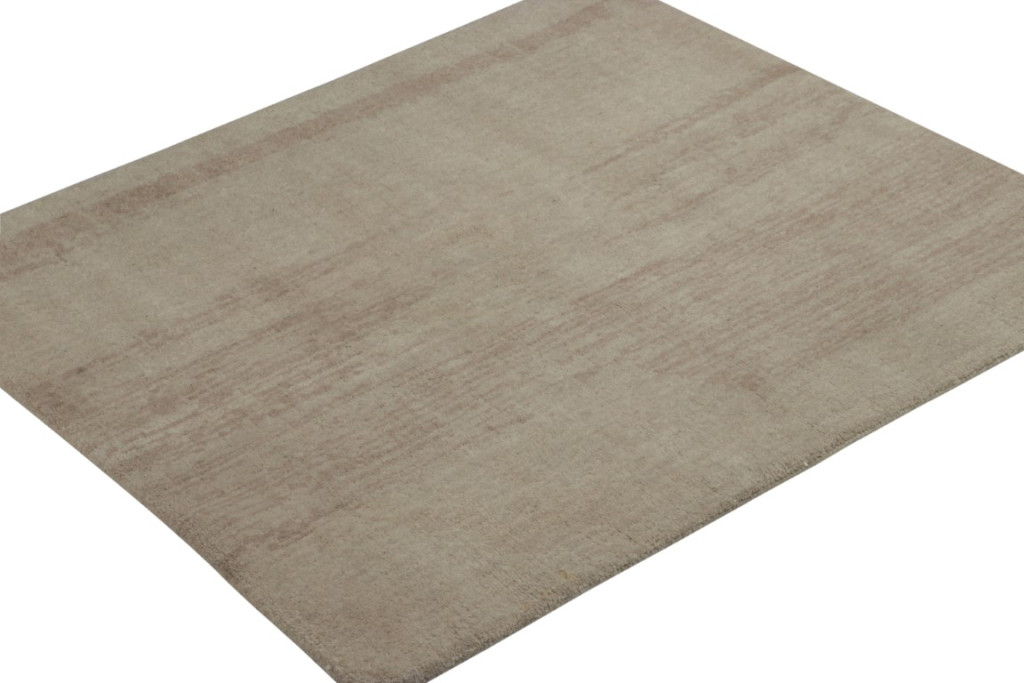 Modern Textural Striae Rug