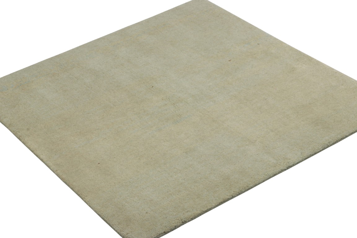 Modern Textural Striae Rug