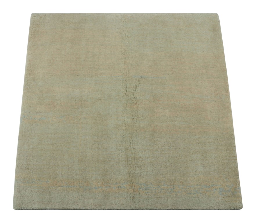 Modern Textural Striae Rug