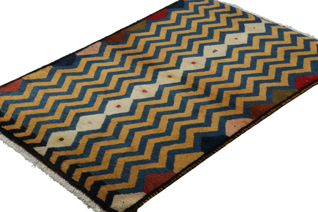 Vintage Persian Gabbeh Rug