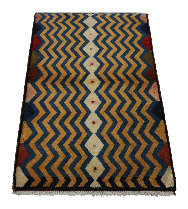 Vintage Persian Gabbeh Rug