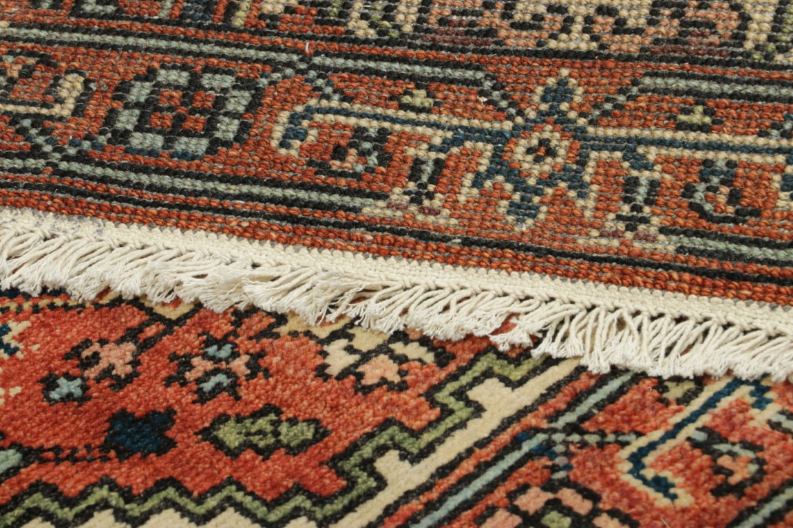 Modern Heriz Floral Rug