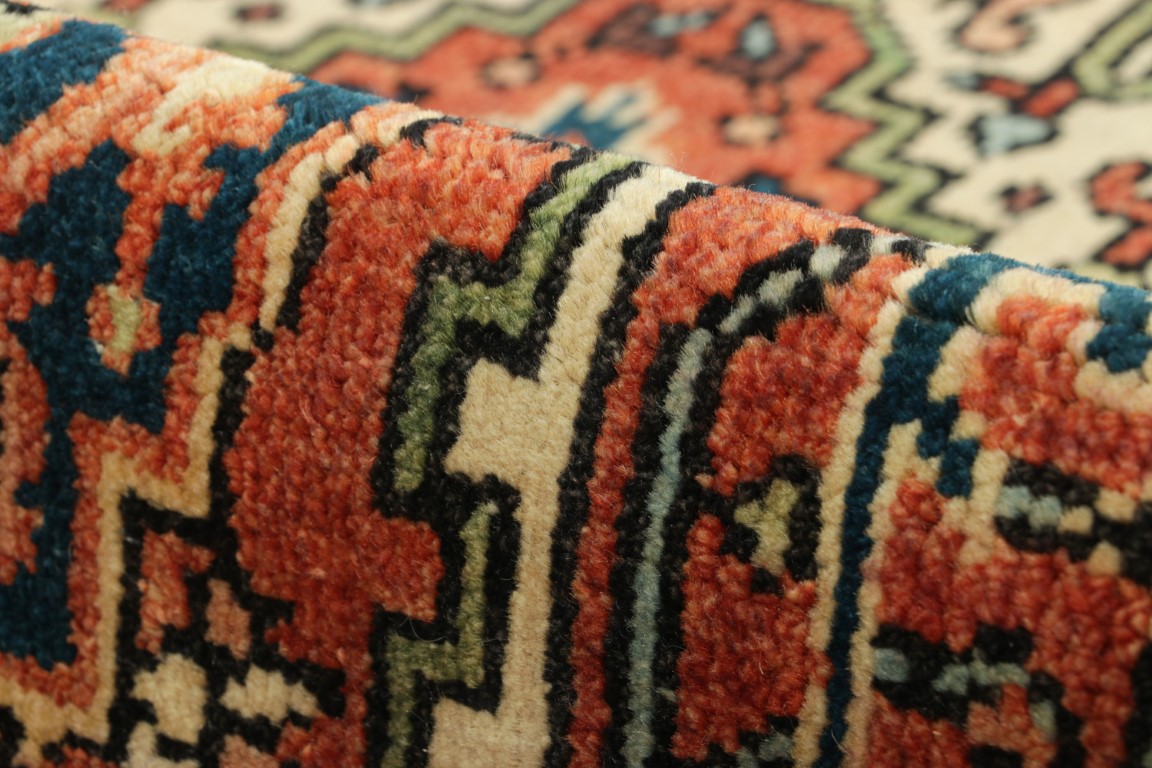 Modern Heriz Floral Rug
