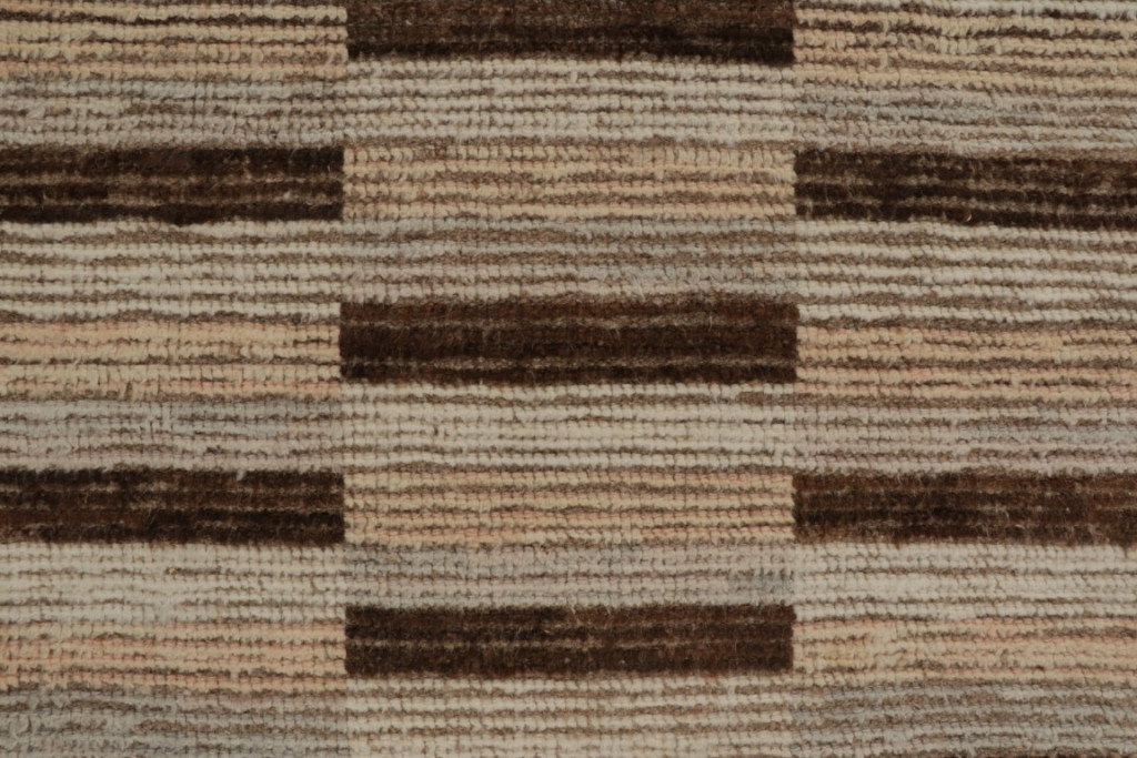 Modern Striped Geometric Rug