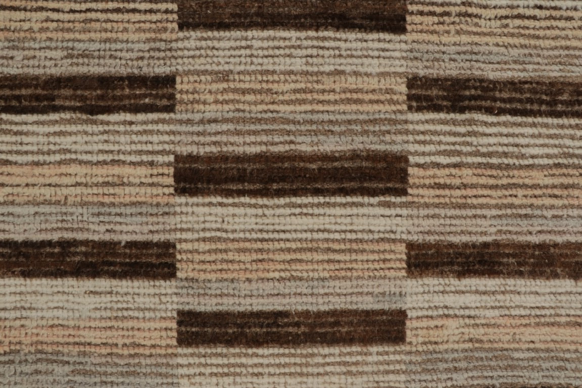 Modern Striped Geometric Rug