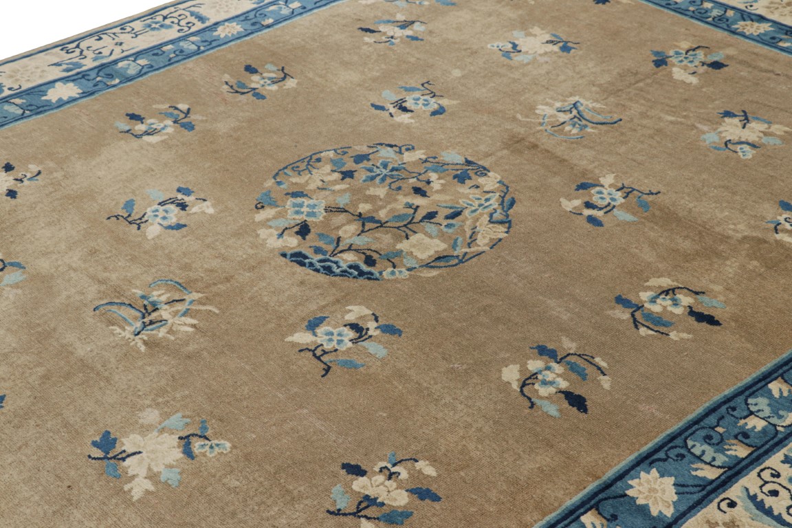 Antique Chinese Art Deco Rug