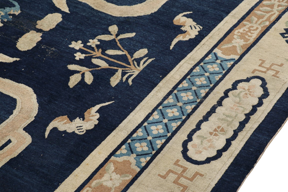 Antique Chinese Peking Rug