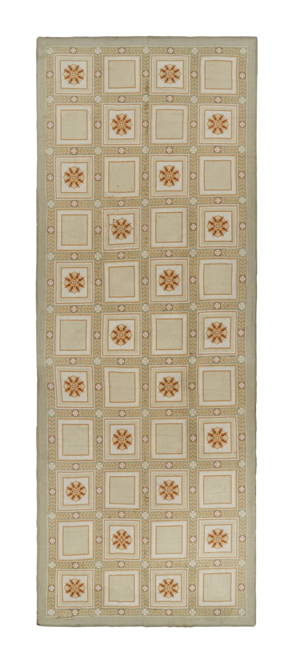 Antique Portuguese Needlepoint Rug