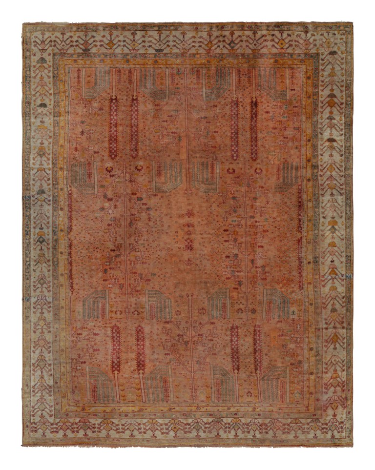 Antique Oushak Rug