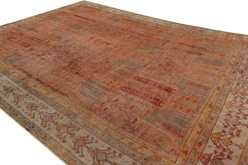 Antique Oushak Rug