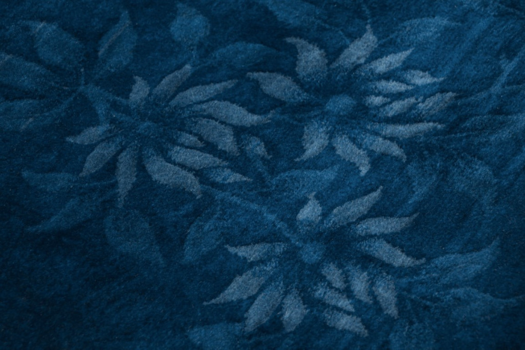 Antique Chinese Floral Rug