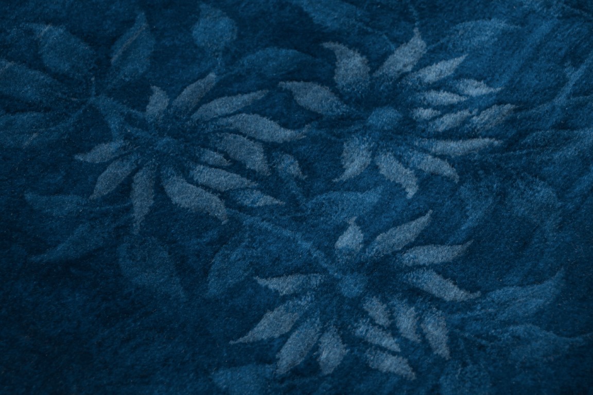 Antique Chinese Floral Rug