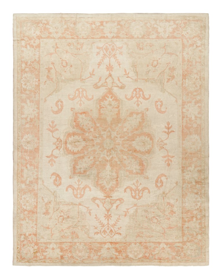 Oversized Antique Oushak Rug