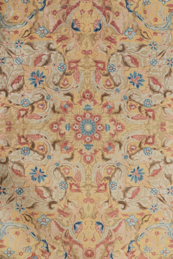 Oversized Antique Shahrestan Rug