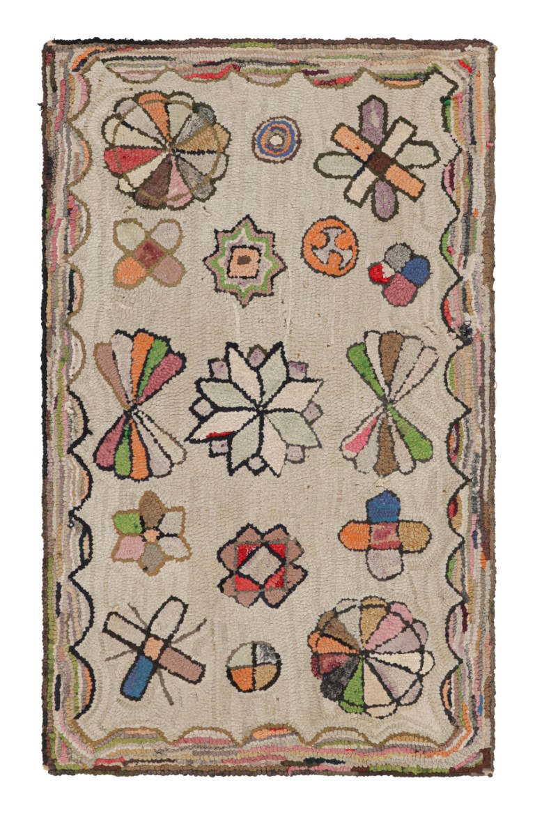 Antique Hooked Rug