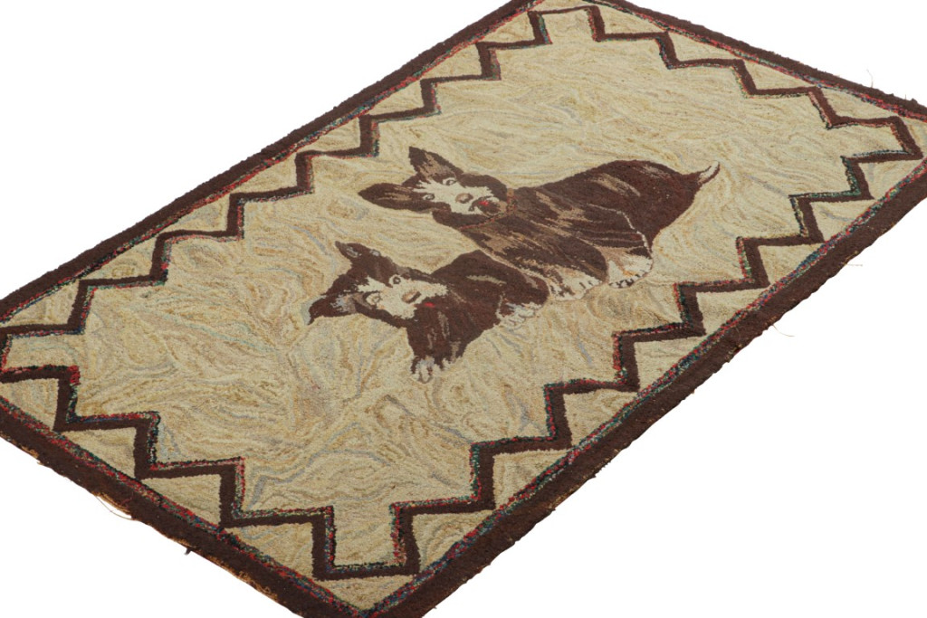 Antique Hooked Rug