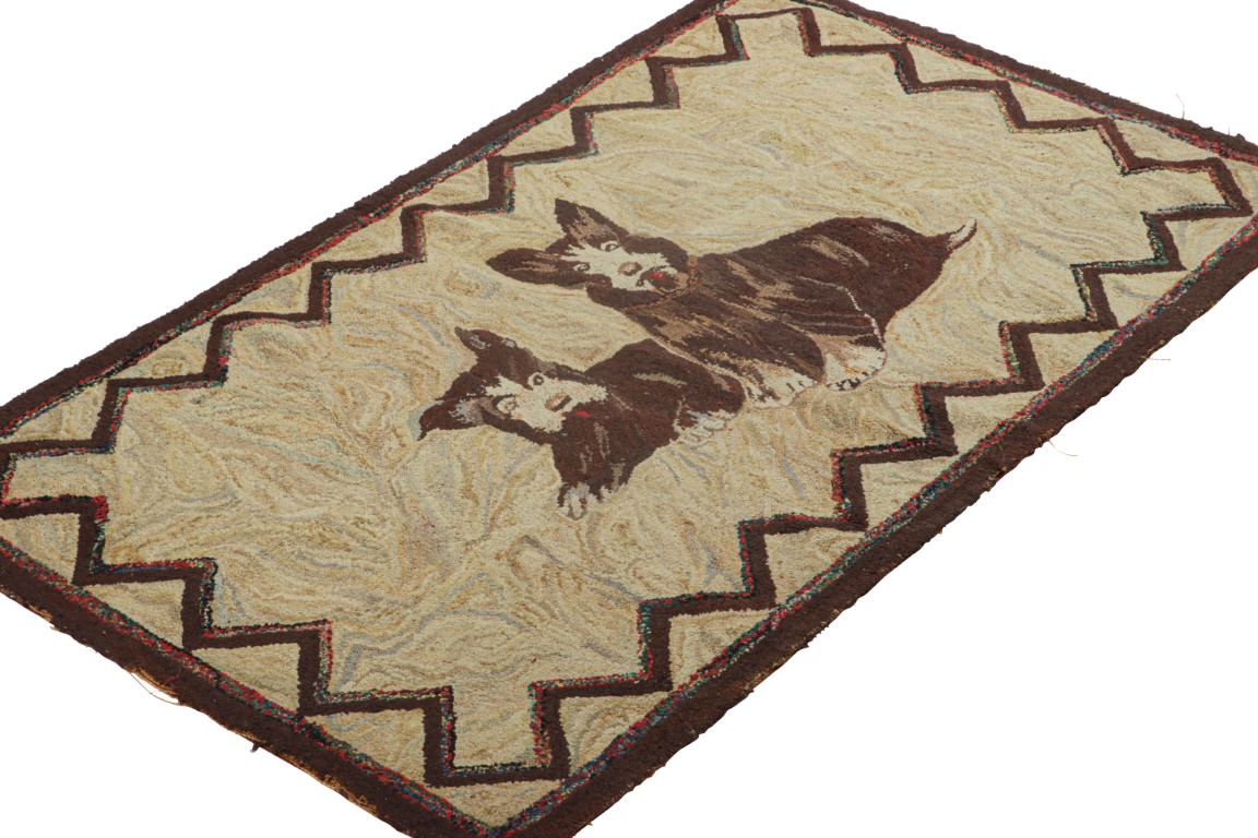Antique Hooked Rug