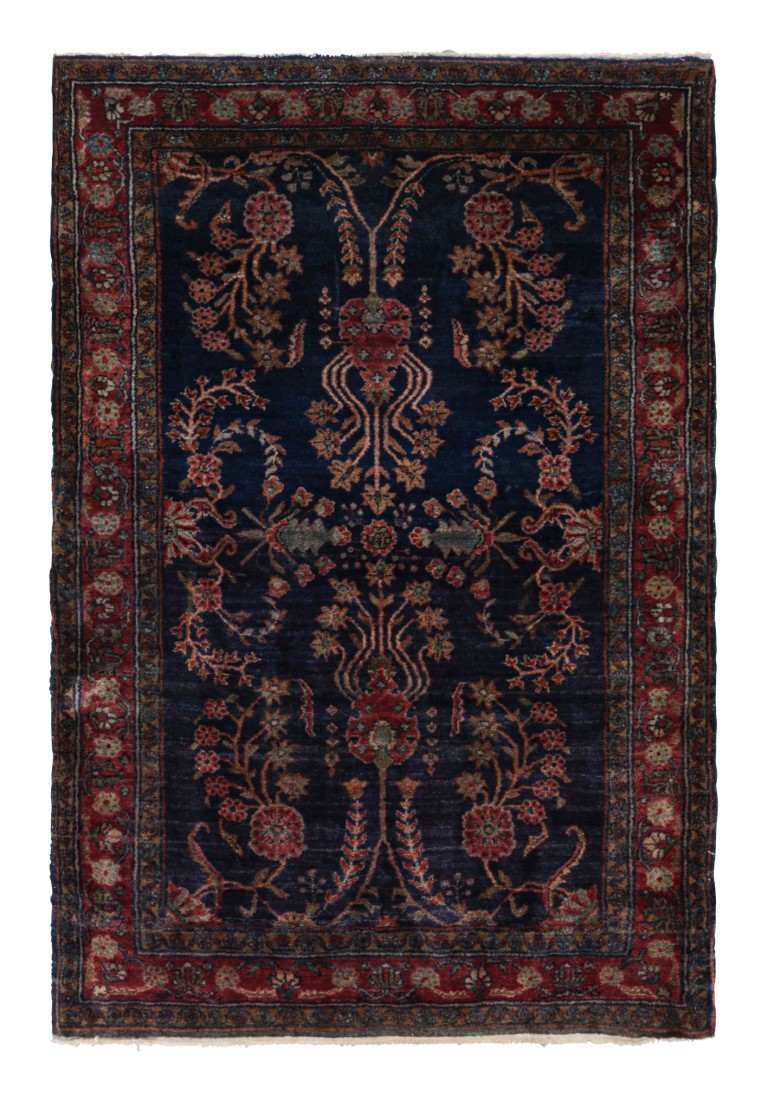 Antique Persian Floral Rug