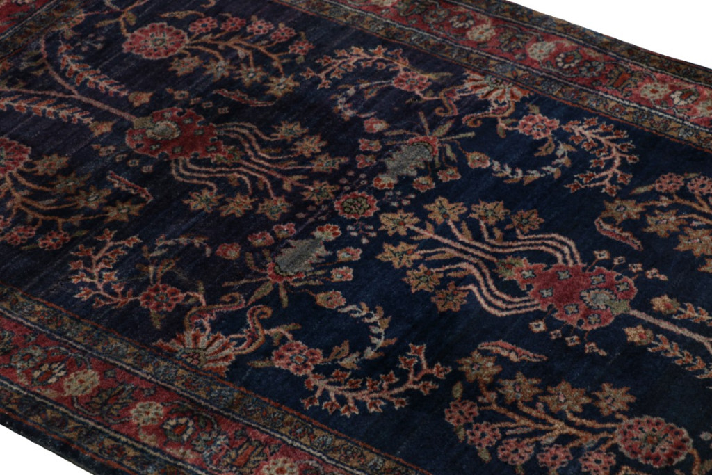 Antique Persian Floral Rug
