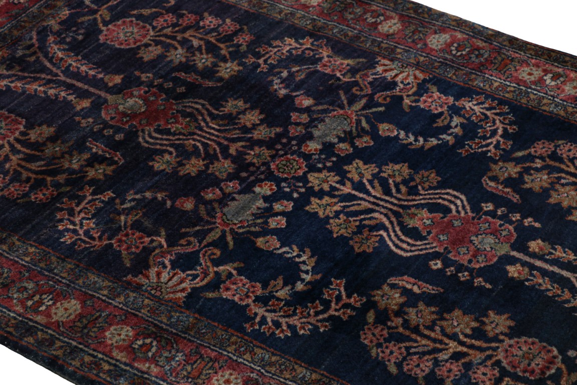 Antique Persian Floral Rug