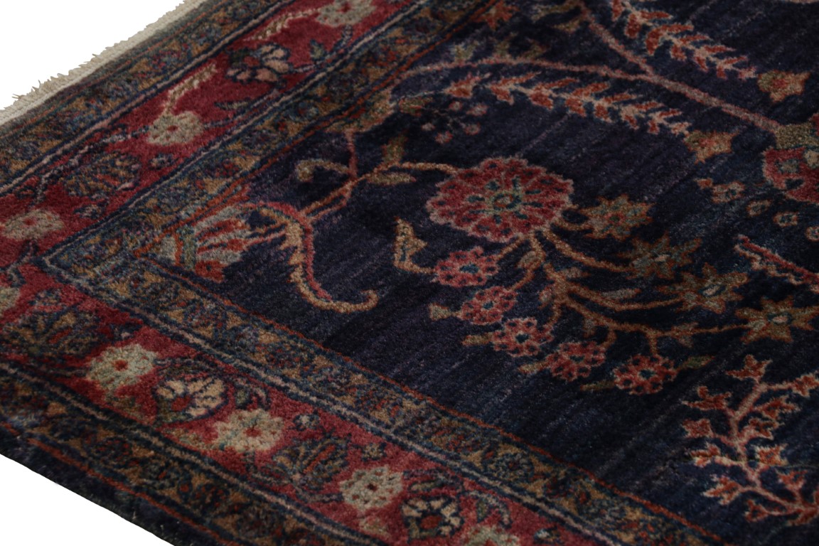 Antique Persian Floral Rug