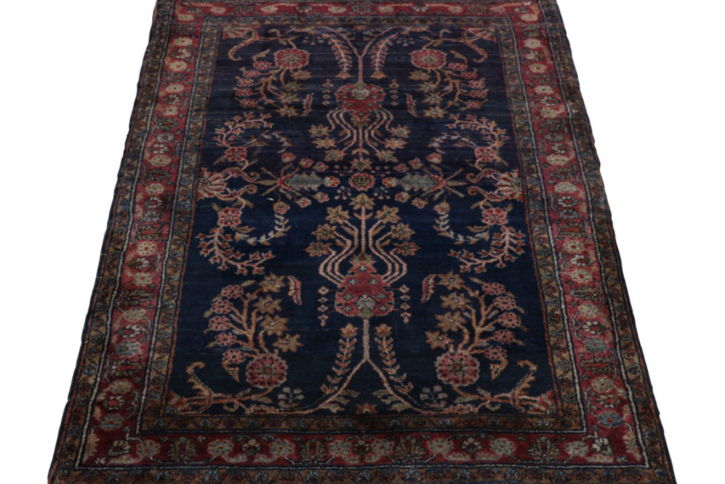 Antique Persian Floral Rug