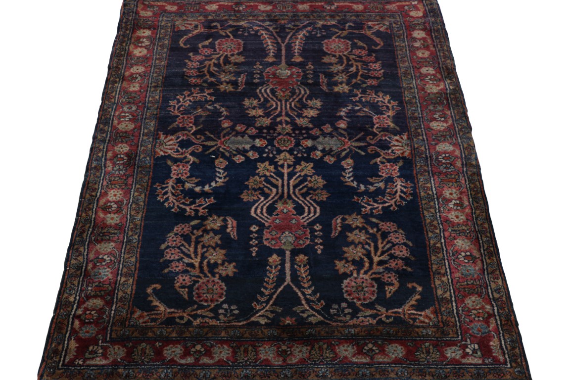 Antique Persian Floral Rug