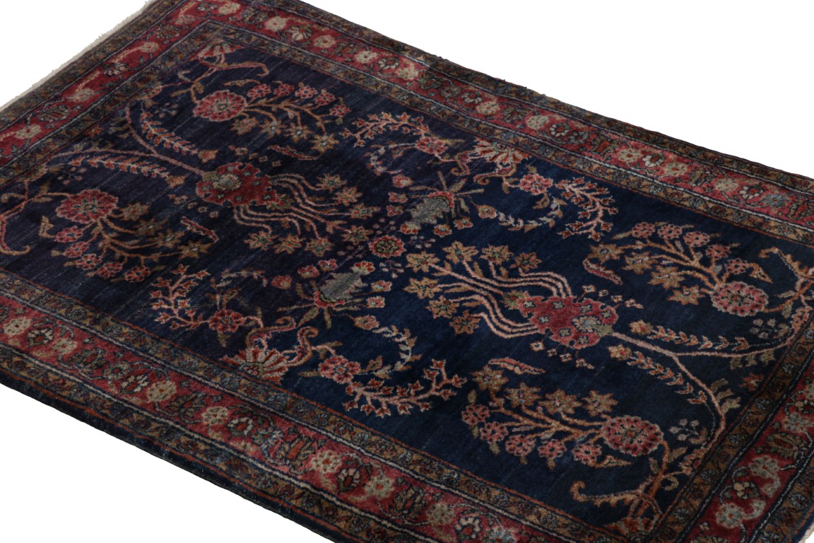 Antique Persian Floral Rug