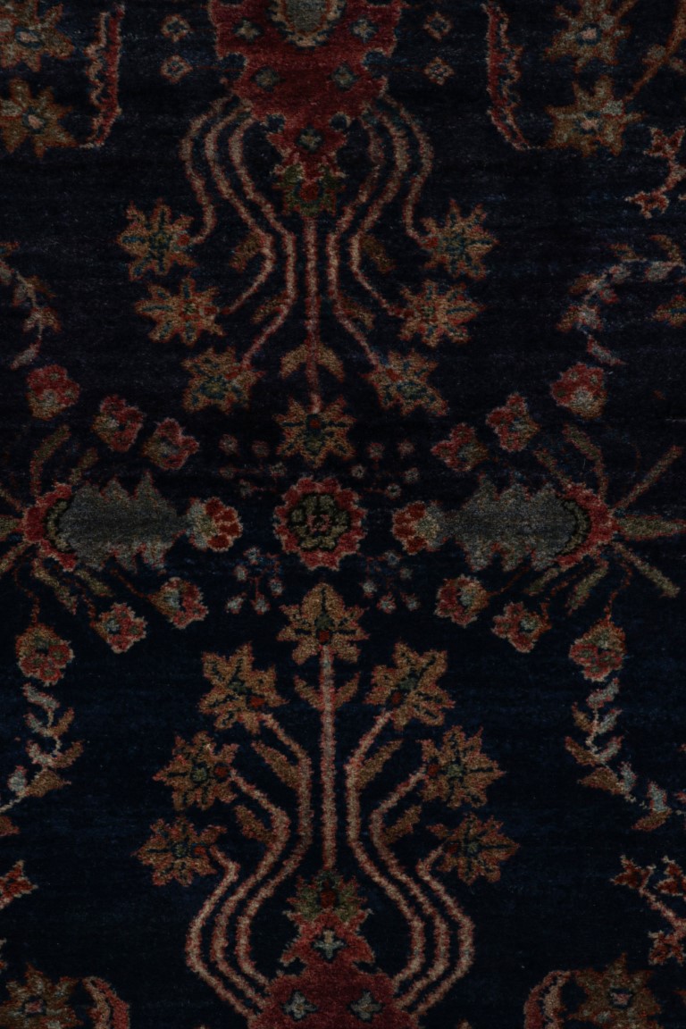 Antique Persian Floral Rug