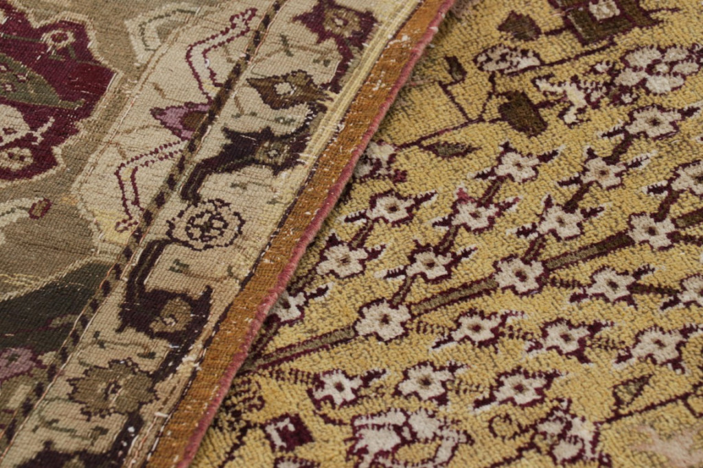 Antique Agra Floral Rug