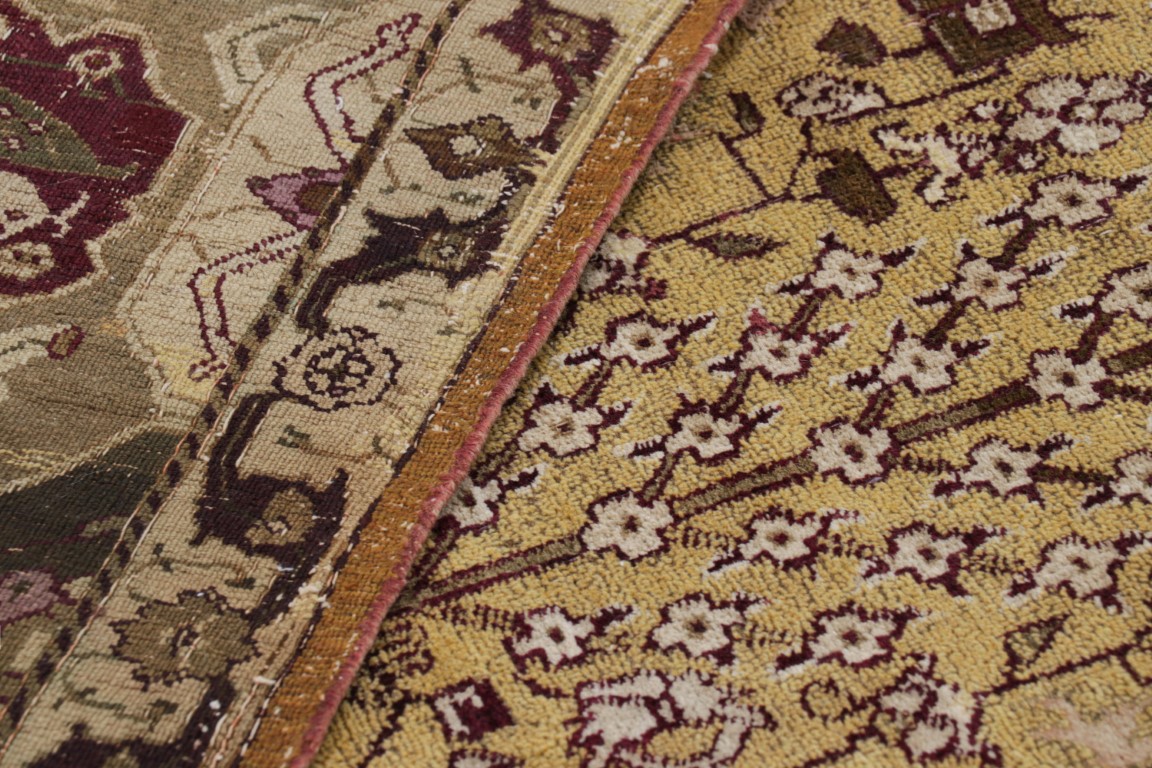 Antique Agra Floral Rug