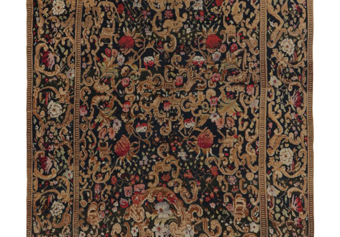 Antique Karabagh Floral Rug