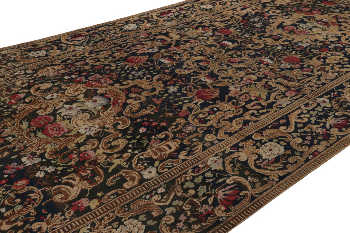 Antique Karabagh Floral Rug