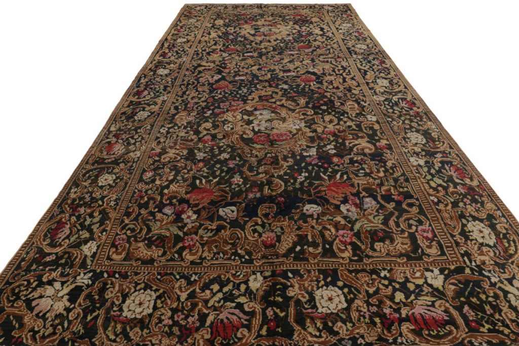 Antique Karabagh Floral Rug