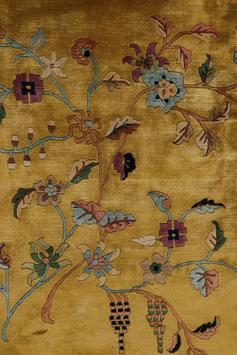 Antique Chinese Art Deco Rug