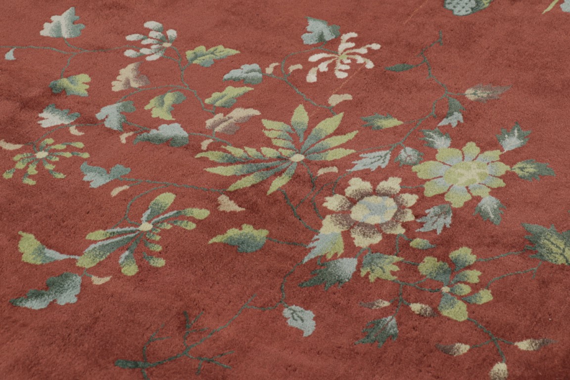 Antique Chinese Art Deco Rug