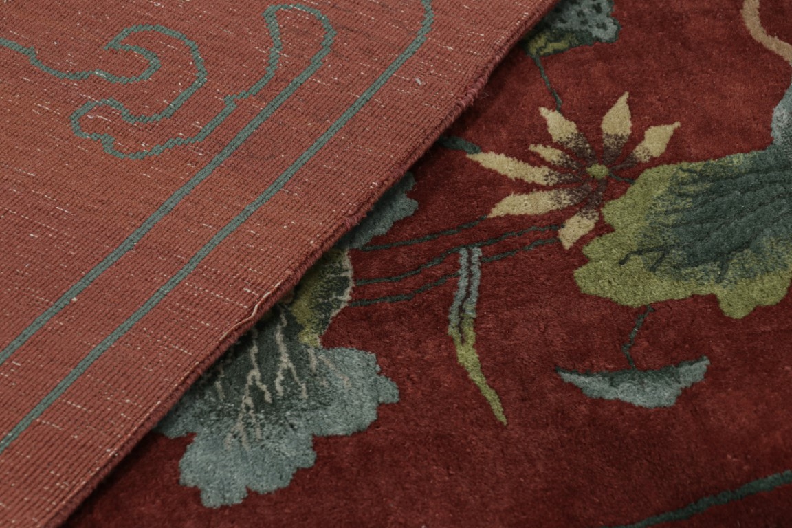 Antique Chinese Art Deco Rug