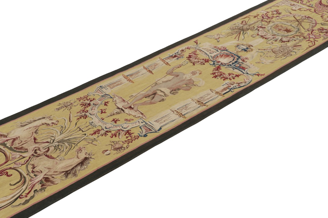 Antique Gobelins Pictorial Tapestry