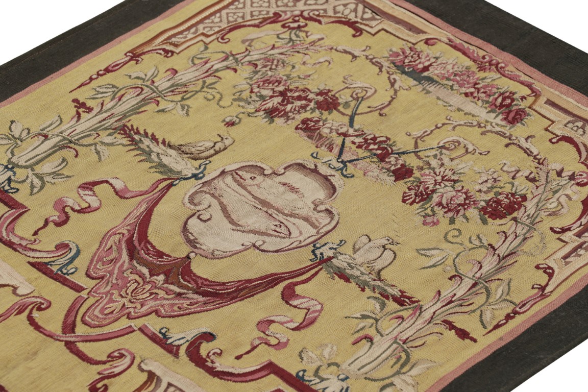 Antique Gobelins Pictorial Tapestry