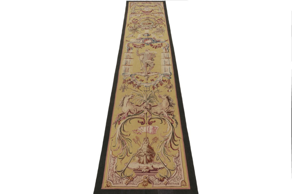 Antique Gobelins Pictorial Tapestry