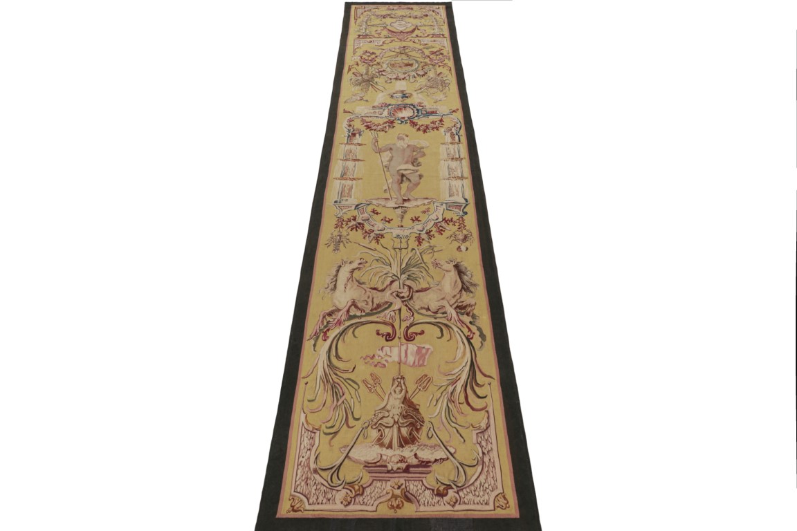 Antique Gobelins Pictorial Tapestry