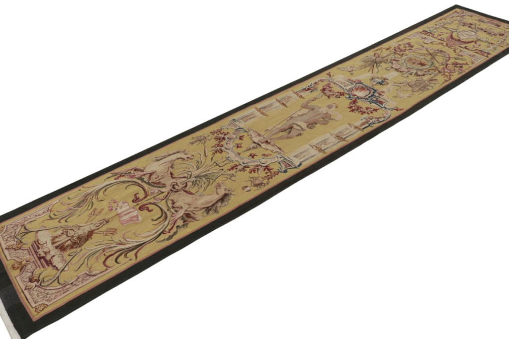 Antique Gobelins Pictorial Tapestry