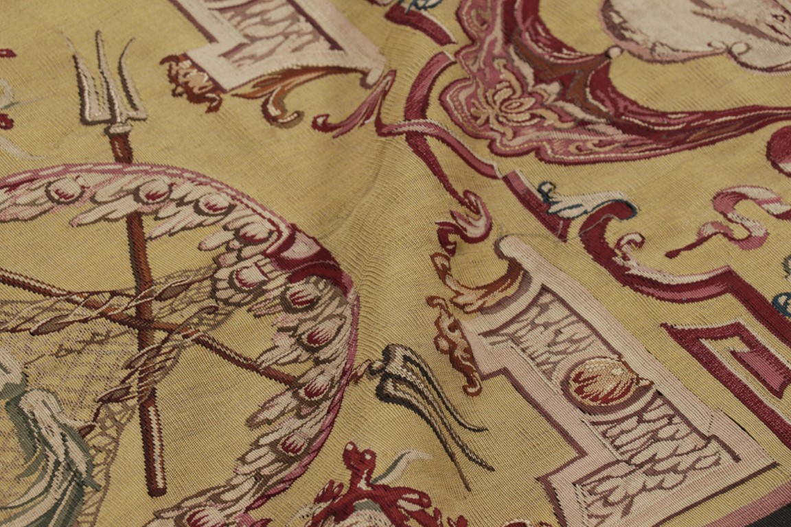 Antique Gobelins Pictorial Tapestry