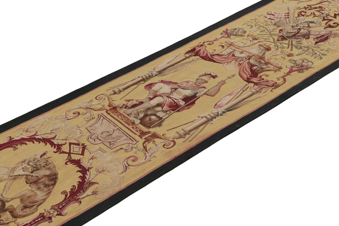 Antique Gobelins Pictorial Tapestry