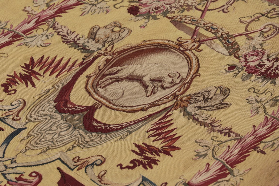 Antique Gobelins Pictorial Tapestry